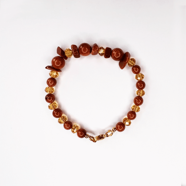 Pulsera de Lluvia de Oro